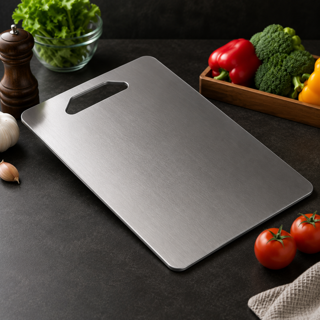 Stainless Steel Chopping Board