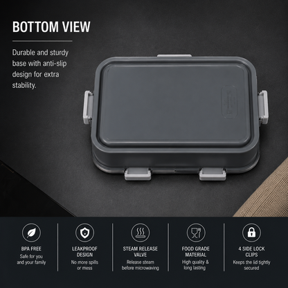 Satinless Steel Lunchbox