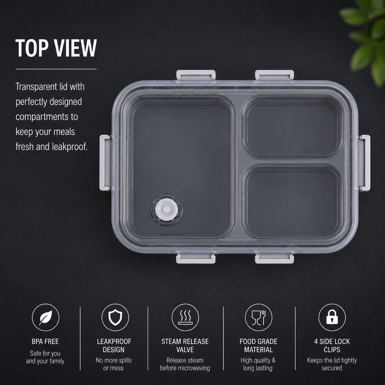 Satinless Steel Lunchbox