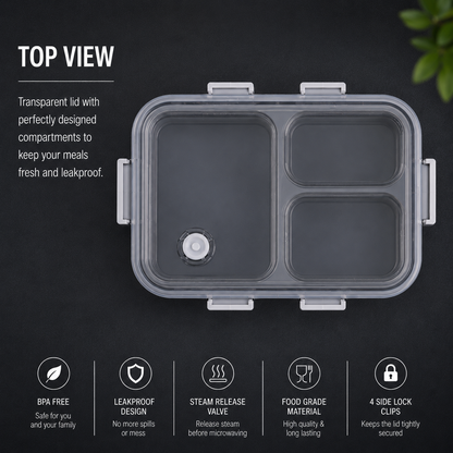Satinless Steel Lunchbox